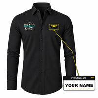 Thumbnail for Robin DR400 - Long Sleeve Shirt - Original - Black + NAME