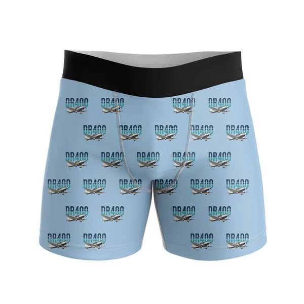 Robin DR400 - Men Boxers - Original Pattern - Light Blue