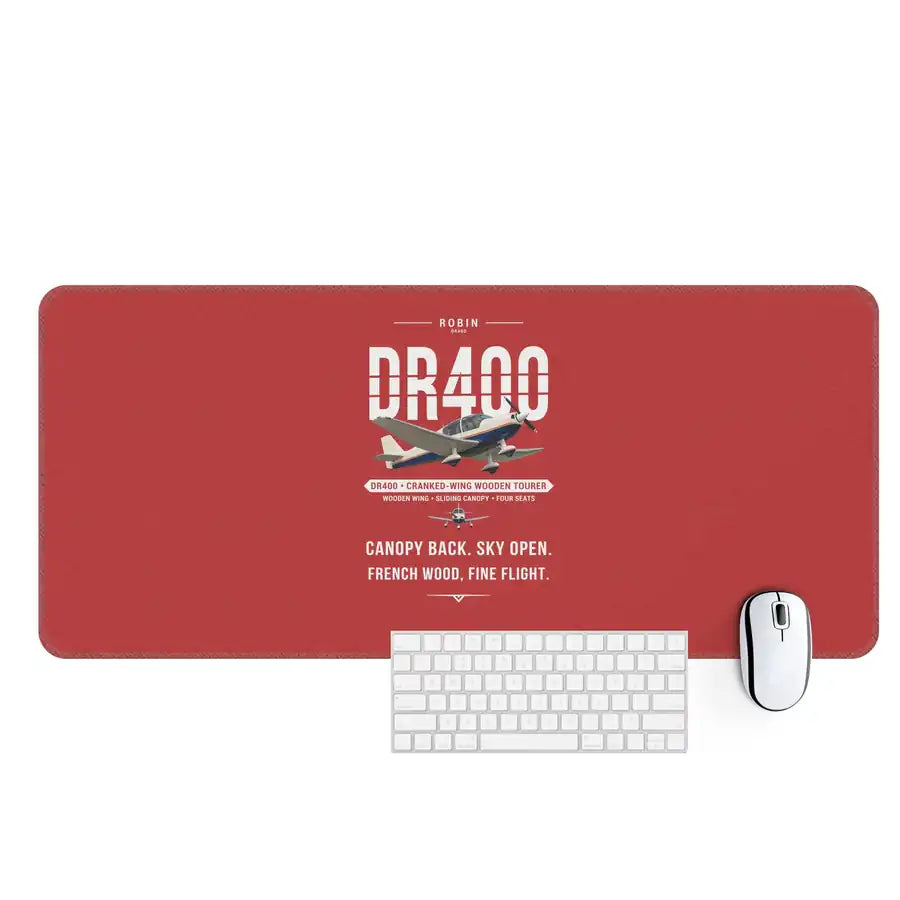 Robin DR400 - Original - Desk Mat - Red