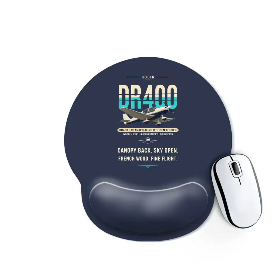 Robin DR400 - Original - Ergonomic Mouse Pad - Navy Blue