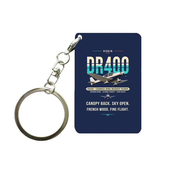 Robin DR400 - Original - Key Chain - Navy Blue