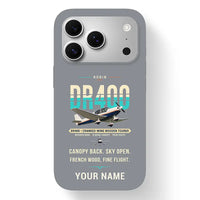 Thumbnail for Robin DR400 - Original + Name - MagSafe iPhone 17 Pro - Gray