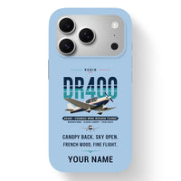 Thumbnail for Robin DR400 - Original + Name - MagSafe iPhone 17 Pro - Light Blue