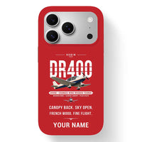 Thumbnail for Robin DR400 - Original + Name - MagSafe iPhone 17 Pro - Red