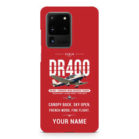 Thumbnail for Robin DR400 - Original + Name - Samsung Case - Red