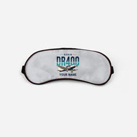 Thumbnail for Robin DR400 - Original + Name - Sleep Mask - Light Gray