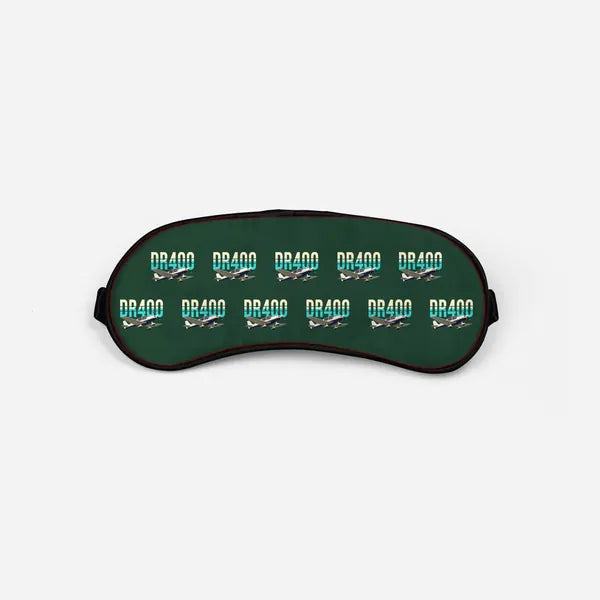 Robin DR400 - Original Pattern - Sleep Mask - Dark Green