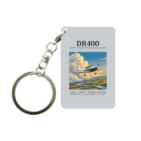 Thumbnail for Robin DR400 - Poster - Key Chain - Light Gray