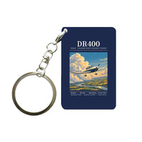 Thumbnail for Robin DR400 - Poster - Key Chain - Navy Blue