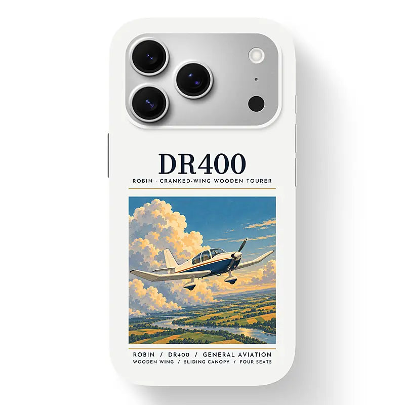 Robin DR400 - Poster - MagSafe iPhone 17 Pro - White
