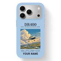 Thumbnail for Robin DR400 - Poster + Name - MagSafe iPhone 17 Pro - Light Blue