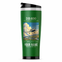 Thumbnail for Robin DR400 - Poster + Name - Stainless Steel (No Holder) - Green