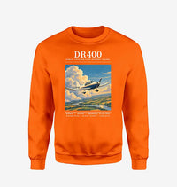 Thumbnail for Robin DR400 - Poster - Sweatshirt - Orange