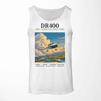 Thumbnail for Robin DR400 - Poster - Tank Top - White