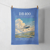 Thumbnail for Robin DR400 - Poster - Towel - Blue