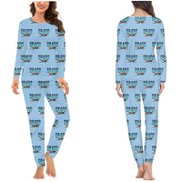 Thumbnail for Robin DR400 - Women Pajamas - Original Pattern - Light Blue