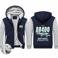 Thumbnail for Robin DR400 Zipped Sweatshirts - Cartoon - Navy & Gray