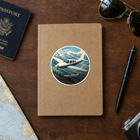 Thumbnail for Rockwell Commander 114 - 3D - Circle Sticker - Notebook
