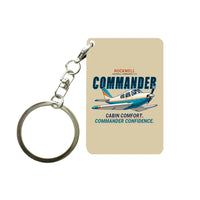 Thumbnail for Rockwell Commander 114 - Cartoon - Key Chain - Beige