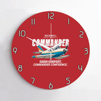Thumbnail for Rockwell Commander 114 - Cartoon - No Frame - Red