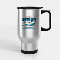 Thumbnail for Rockwell Commander 114 - Cartoon - Stainless Steel with Holder - Silver