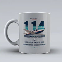 Thumbnail for Rockwell Commander 114 - Original - Mug - Light Gray