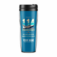 Thumbnail for Rockwell Commander 114 - Original + Name - Plastic (No Holder) - Light Blue