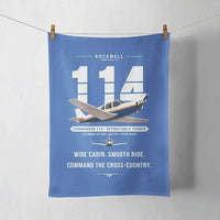Thumbnail for Rockwell Commander 114 - Original - Towel - Blue