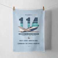 Thumbnail for Rockwell Commander 114 - Original - Towel - Light Blue