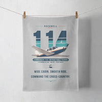 Thumbnail for Rockwell Commander 114 - Original - Towel - Light Gray