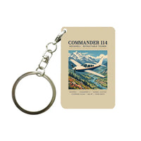 Thumbnail for Rockwell Commander 114 - Poster - Key Chain - Beige