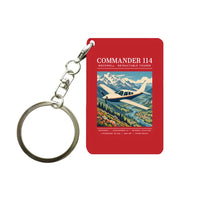 Thumbnail for Rockwell Commander 114 - Poster - Key Chain - Red