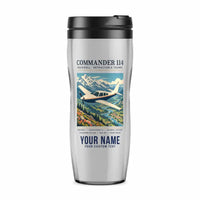 Thumbnail for Rockwell Commander 114 - Poster + Name - Plastic (No Holder) - Light Gray