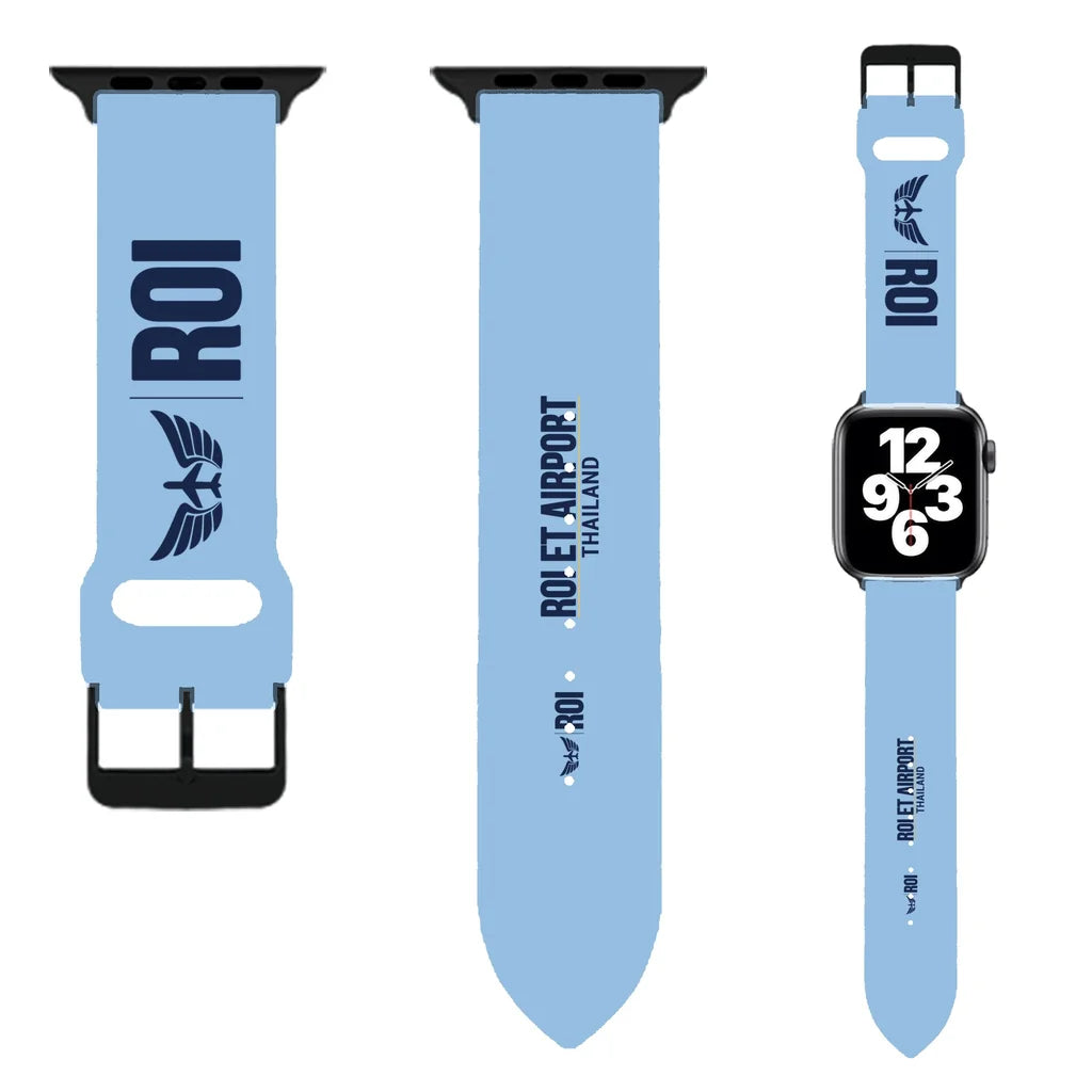 WBV6 | Roi Et Airport ROI | Light Blue (Metal Buckle)