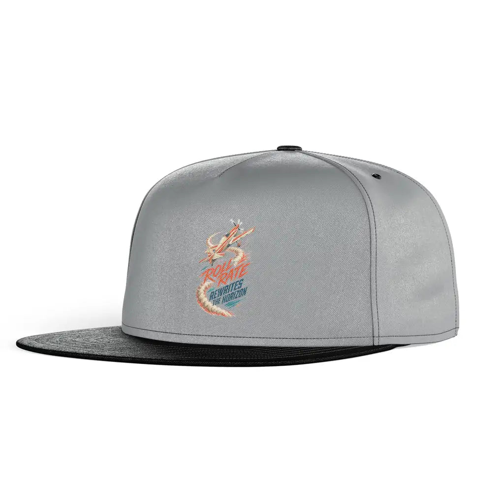 Roll Rate Rewrites The Horizon snapback - gray & black