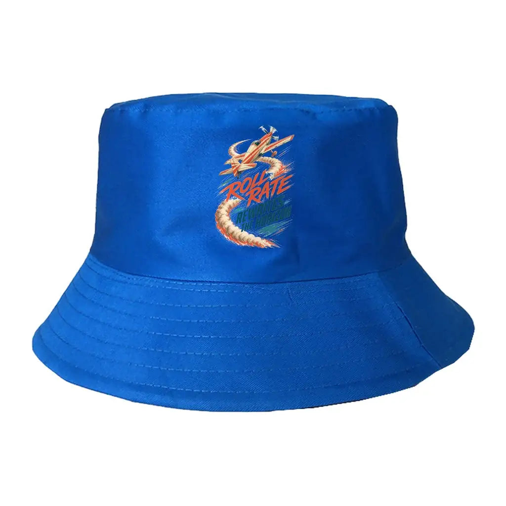 Roll Rate Rewrites The Horizon summer hat - blue