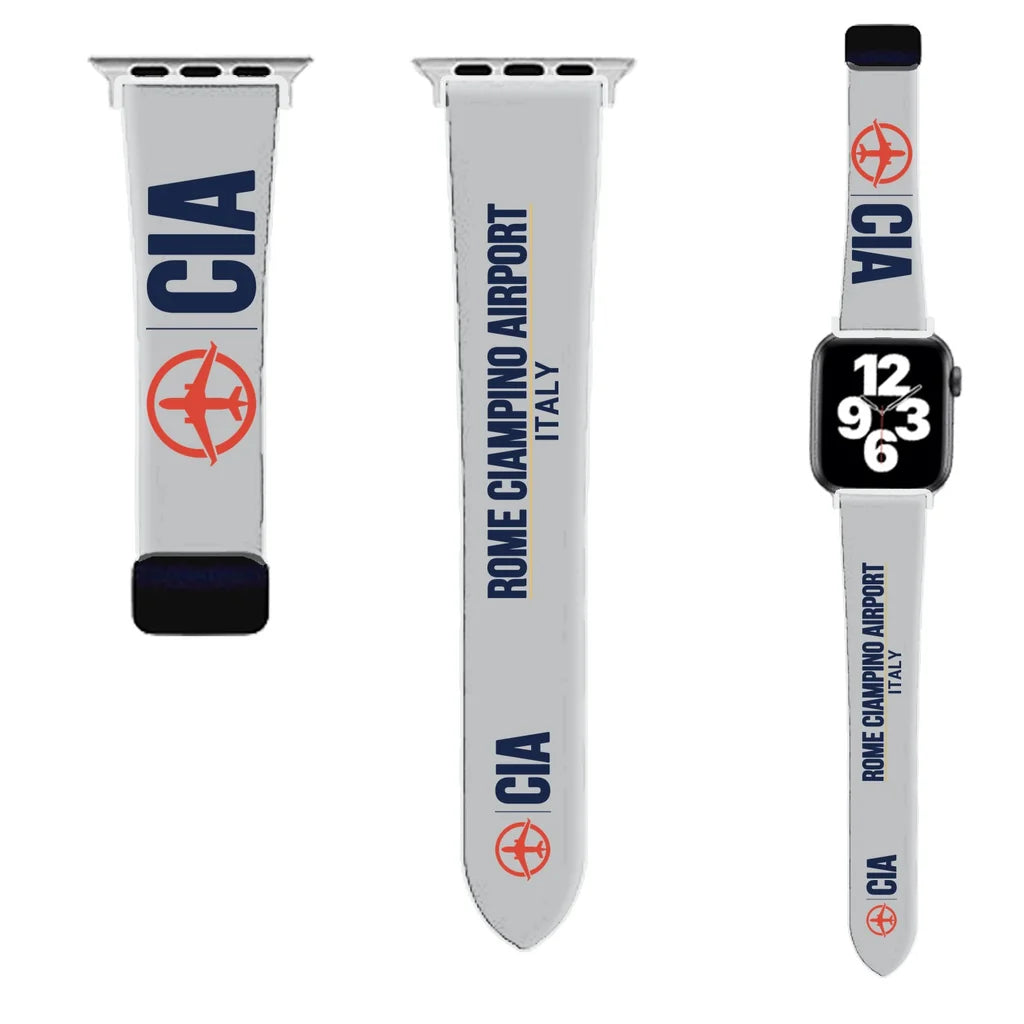 WBV6 | Rome Ciampino Airport CIA | Light Gray (Magnetic Band)