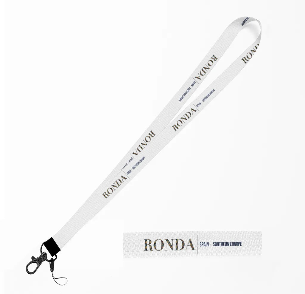 Ronda City Series lanyard - white