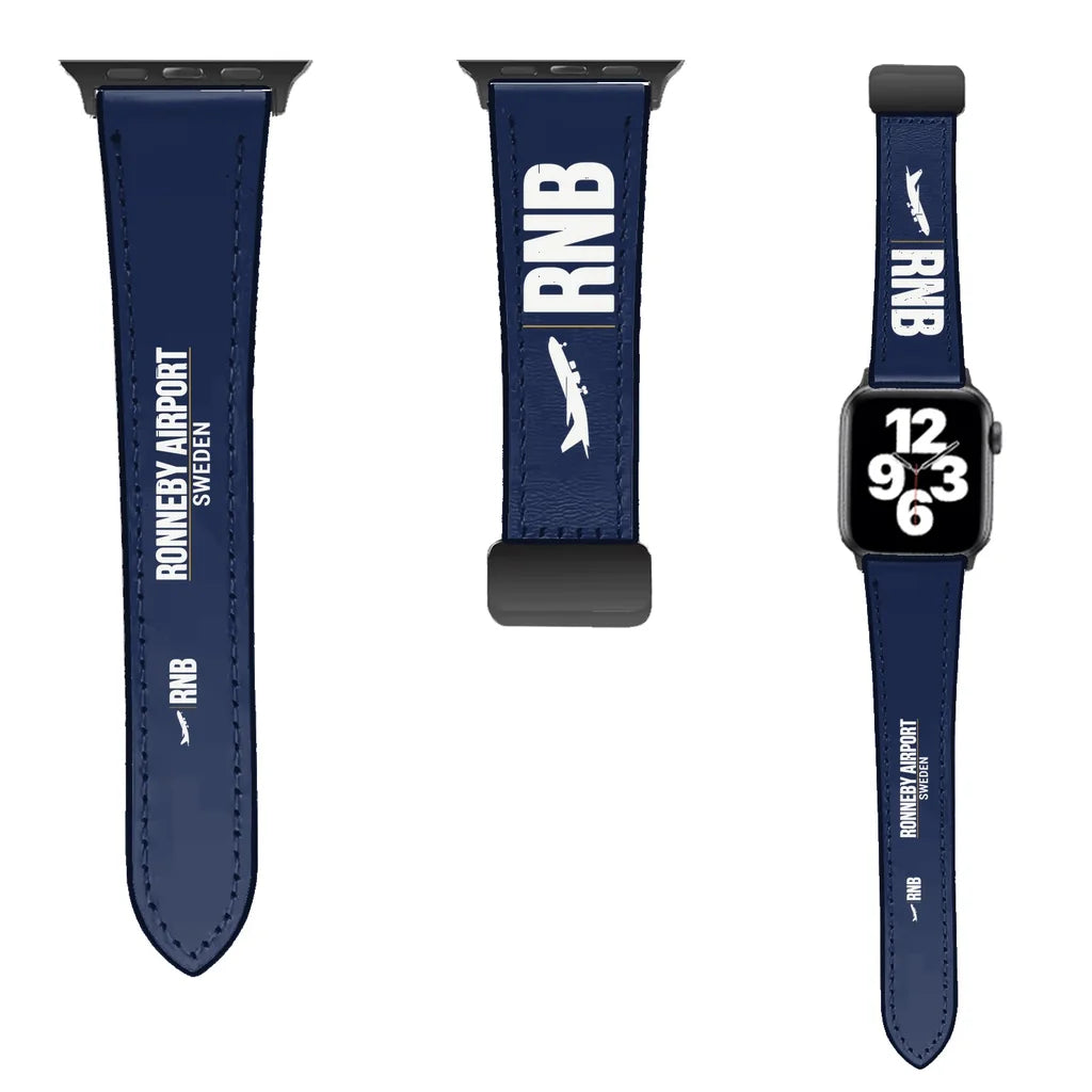 WBV6 | Ronneby Airport RNB | Leather - Navy Blue