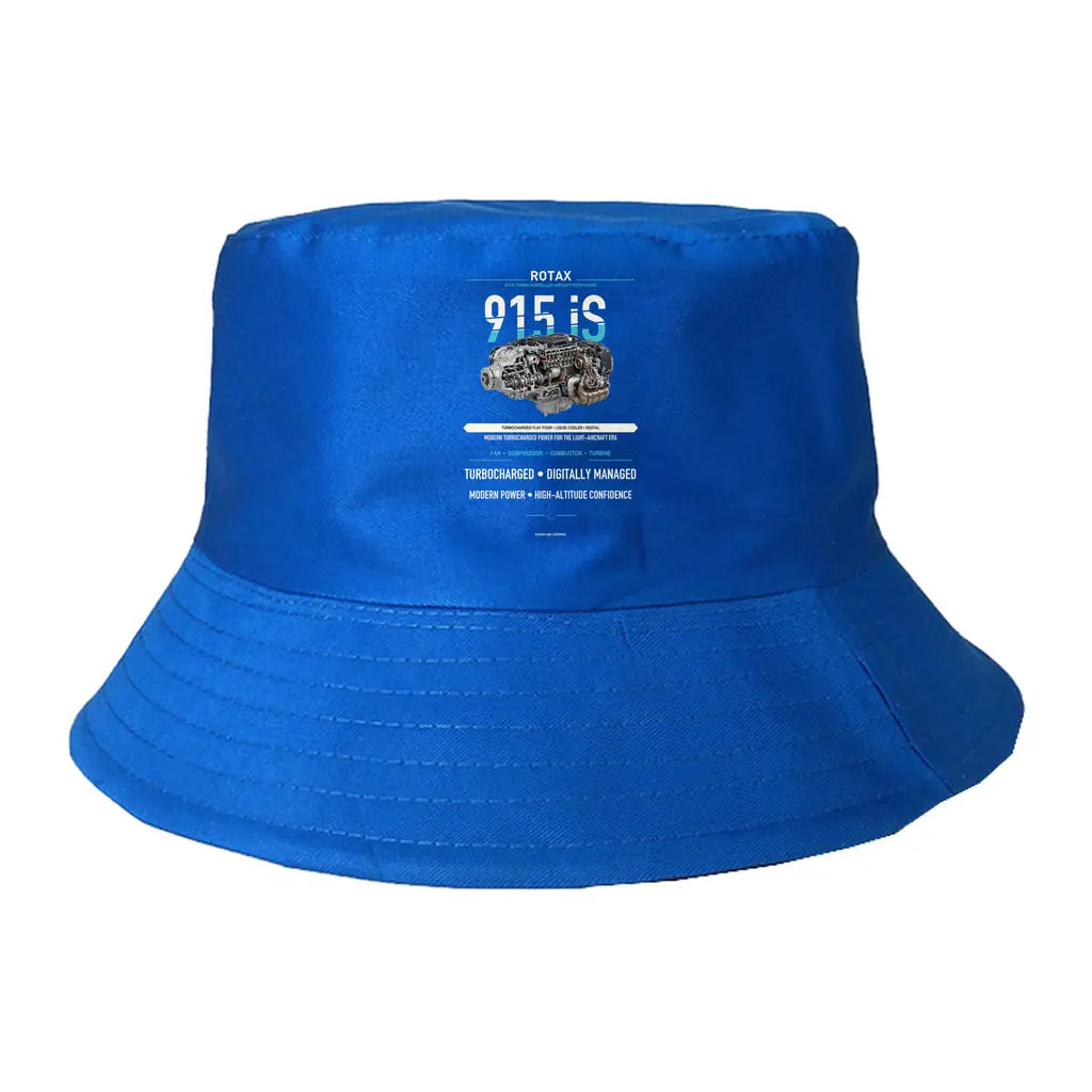Rotax 915 iS Engine summer hat - blue