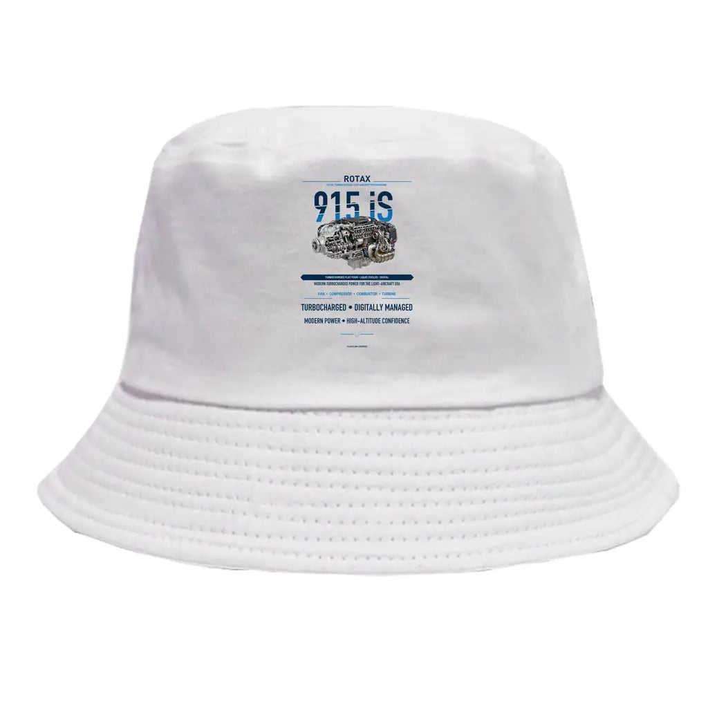 Rotax 915 iS Engine summer hat - white