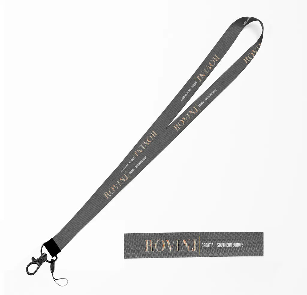 Rovinj City Series lanyard - gray