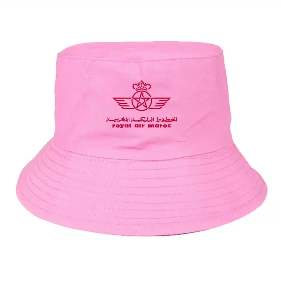 Royal Air Maroc summer hat - light pink