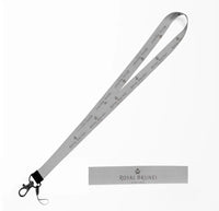 Thumbnail for Royal Brunei Airlines lanyard - light gray