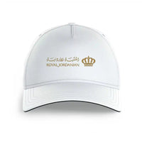 Thumbnail for Royal Jordanian printed hat - white
