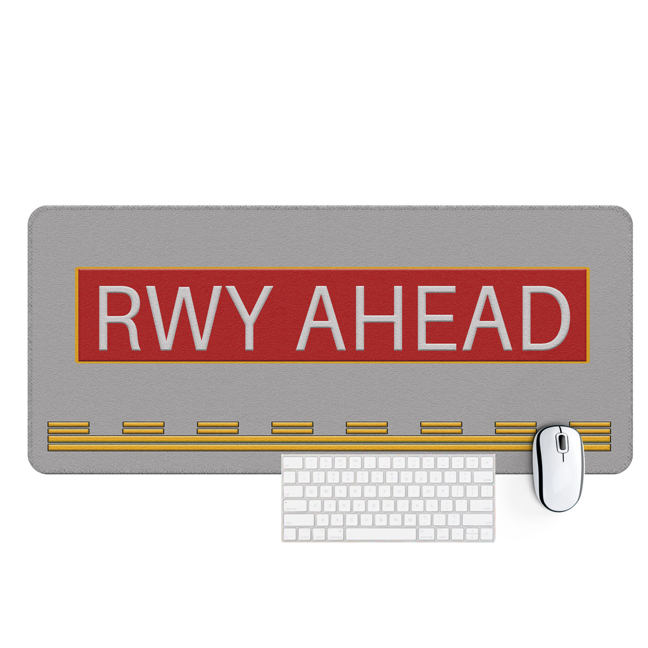 Runway Ahead Designed Desk Mats