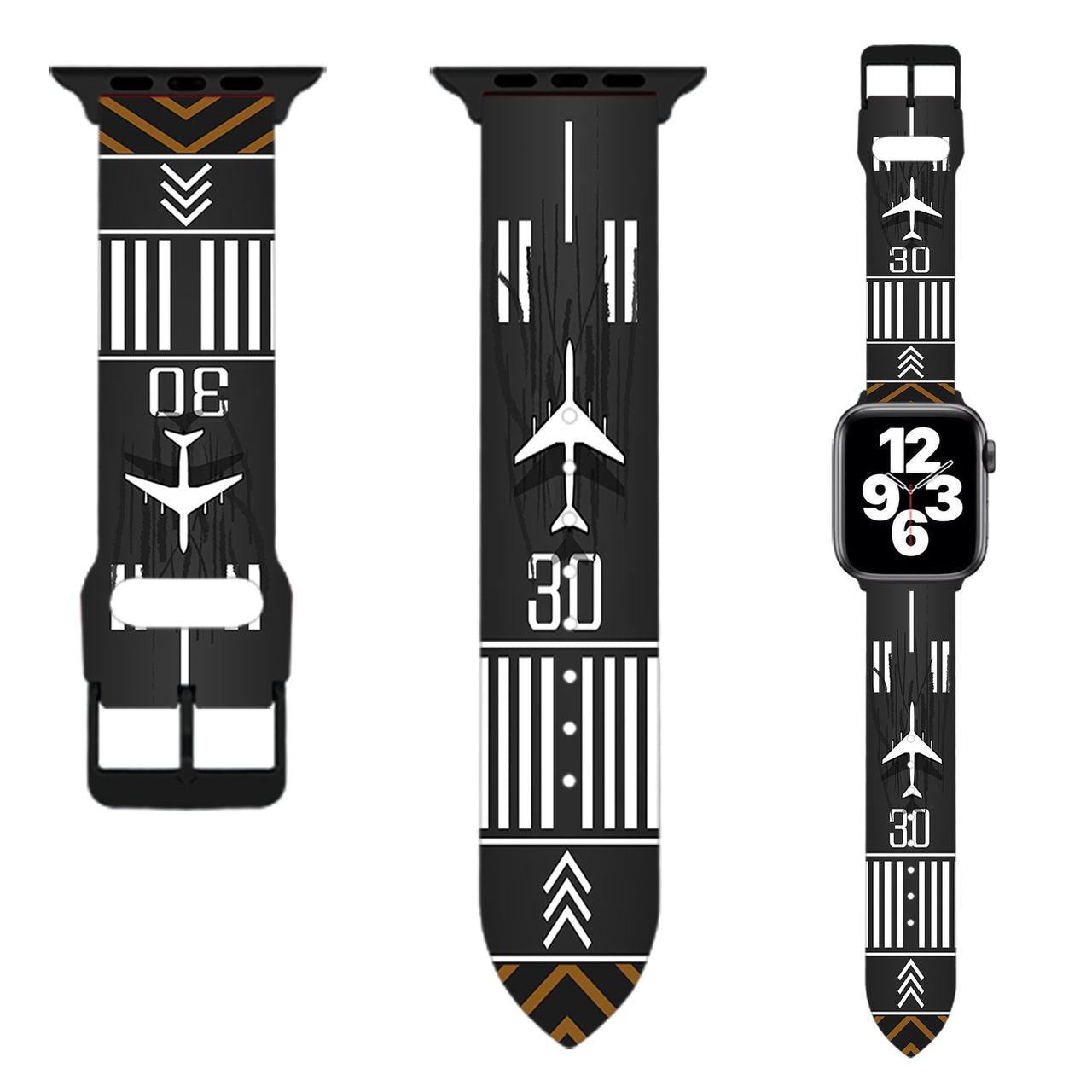 Runway Designed-RW30 Designed Soft Silicone Apple Watch Bands