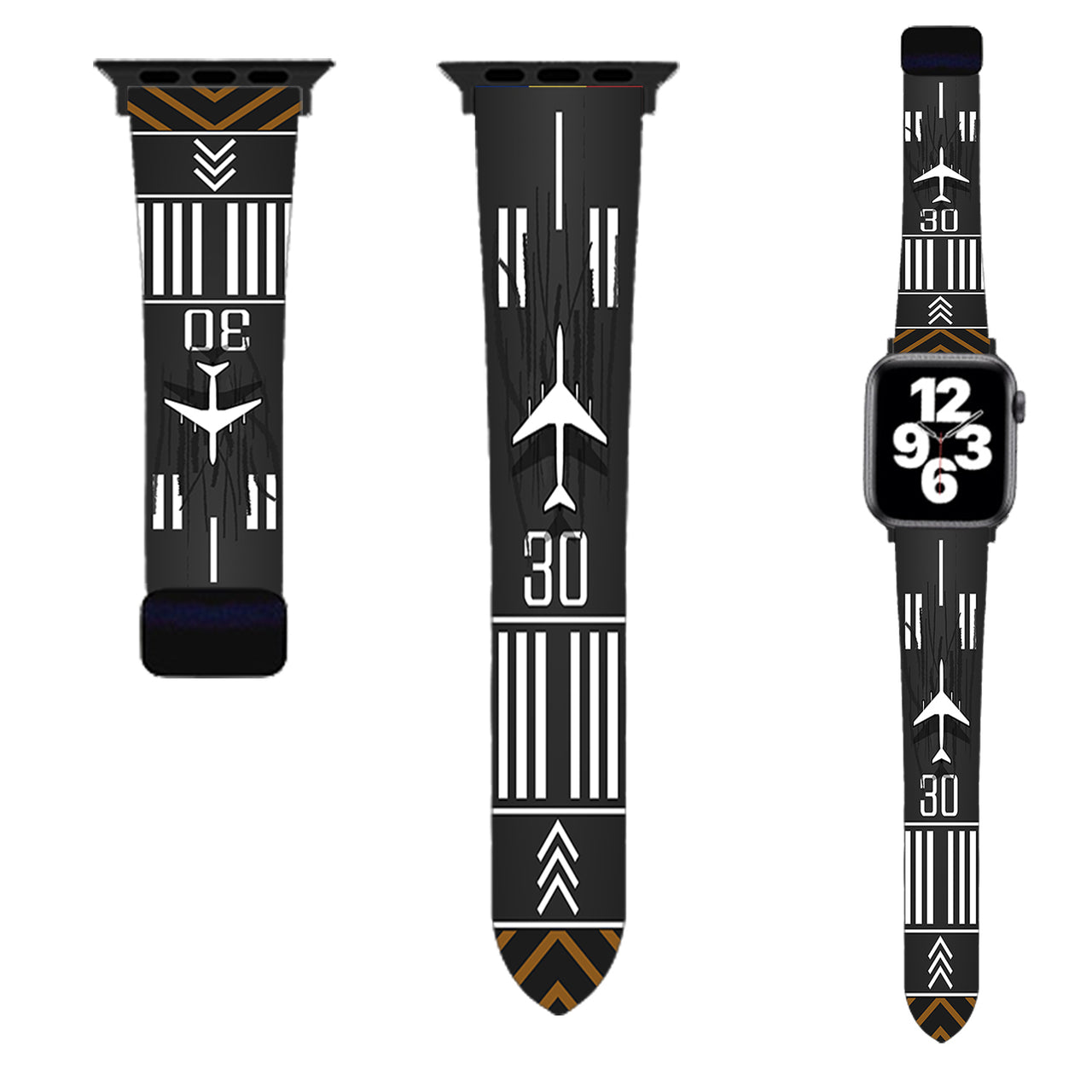 Runway Designed-RW30 Designed Soft Silicone Apple Watch Bands