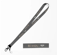 Thumbnail for Russia Country Series lanyard - gray
