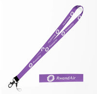Thumbnail for RwandAir Airlines lanyard - purple